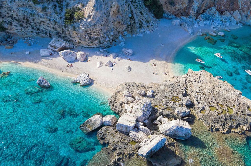 Playas Cala Gonone, Golfo de Orosei, Cerdeña-Hotel La Conchiglia